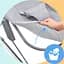 Стільчик для годування Kinderkraft Livy Calmee Olive Green з шезлонгом (5902533919642) - мініатюра 7