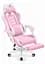 Компьютерное кресло Hell's HC-1039 Pink (тканина) - миниатюра 4