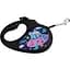 Поводок-рулетка для собак Waudog R-leash Рик и Морти 1, светоотражающий, M, до 25 кг, 5 м, черный - миниатюра 1