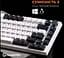 Клавіатура ігрова механічна GamePro MK-160 Red Swich Hot-Swap RGB White-Black - мініатюра 8