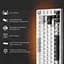 Клавіатура GamePro MK126 Genesis Silverlight Grey [140411] - мініатюра 11