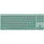 Клавиатура Canyon Keyboard OnType 10 Low Profile EN Wired Green (CNS-HKB10GR) - миниатюра 1