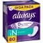 Ежедневные прокладки Always Daily Fresh Normal Без запаха 80 шт. - миниатюра 3