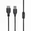 Кабель USB 2.0 AM - USB AF, 4.5 м, чорний, Cablexpert, феритовий фільтр (CCF-USB2-AMAF-15) - мініатюра 1