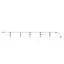 Уличная гирлянда Brille на 5 ламп HD-123S/5 E27 IP65 BK 5m - миниатюра 7