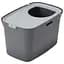 Вертикальный закрытый туалет для котов Moderna Top Cat 59х39х38.3см серый (ag50275) - миниатюра 1