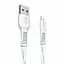 Кабель Baseus Tough Series Cable USB to Lightning 2A 1m CALZY-B02 White - мініатюра 1