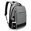 Рюкзак міський офісний Tigernu T-B3516 21л з USB для ноутбука 15.6" Grey (17052) - мініатюра 4