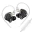 Гибридные наушники KZ ZS10 Pro 2 с микрофоном (Черный)
 - миниатюра 1