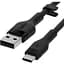 Кабель Belkin Boost Up Charge Flex USB-A to USB-C 3m Black (CAB008BT3MBK) [158883] - миниатюра 5