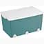 Контейнер для игрушек Tega Baby turquoise white (PW-001-165) - миниатюра 1