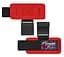 Гаки для тяги на зап'ястя Power System PS-3310 Hardcore Hooks Black/Red (PS-3310_Black-Red) - мініатюра 2
