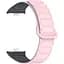 Ремешок DK для Xiaomi Mi Band 8 Pro Silicone Shaped Magnetic Band (018838) (pink / grey) - миниатюра 1