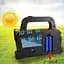Ліхтар акумуляторний Solar Hurry-bolt HB-6169 кемпінговий переносний 3 режими сонячна батарея чорно-зелений - мініатюра 6
