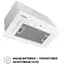 Витяжка Perfelli BIS 5684 WH 1000 LED - мініатюра 2