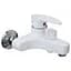 Змішувач для ванни Plamix Cezar-009 Euro White PM0736, Білий - мініатюра 1