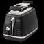 Тостер DeLonghi CTOV 2103 BK Icona Vintage (00000011400) - мініатюра 1