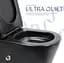 Унітаз підлоговий Qtap Scorpio Ultra Quiet з сидінням Slim Duroplast/ Soft-close/ Quick Release QT14226088AMB - мініатюра 4