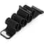 Ремешок DK CDK для Xiaomi Mi Smart Band 9 Pro Metal Milanese Loop Magnetic (017123) (black) - миниатюра 3