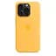 Силиконовый чехол CasePro Silicone Case with MagSafe Sunshine для iPhone 15 Pro - миниатюра 4