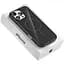 Чохол для iPhone 16e з MagSafe, захисний, глянцевий, з м’якою підкладкою, чорний - мініатюра 1