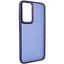 Чохол TPU+PC Lyon Frosted для Samsung Galaxy S25 Ultra Navy Blue - мініатюра 2