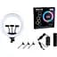 Кільцева LED лампа DK RGB 45 см MJ-45 + Remote + 3 Holders [110248] - мініатюра 3