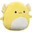 М'яка іграшка Squishmallows Аксолотль Трейтон 30 см жовта (SQCR06759) - мініатюра 2