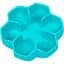 Миска собак та котів Waudog Silicone для повільного харчування 750 мл блакитна - мініатюра 1