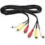 Кабель GRAND Audio Video 3 x RCA тато 3 x RCA тато тюльпани тюльпани 1.5 м - мініатюра 4