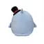 Мягкая игрушка Squishmallows Синий Кит Самир 13 см (SQVA00806) - миниатюра 3