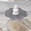 Москитная сетка на стол Semi Mosquito net 70 см, Grey для защиты продуктов - миниатюра 4