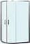 Душова кабіна AM.PM Bliss Twin Slide 120x80 без піддону, прозоре скло W56G-302U120MT - мініатюра 1