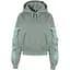 Толстовка Rehall Cargi Womens L Сірий-Зелений - мініатюра 1