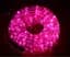 Зовнішня Герметична LED гірлянда Дюралайт "Duralight" 10 метрів Рожева Pink, 180 Ламп, 8 режимів - мініатюра 2