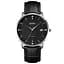 Skmei 1801LSIBK Silver-Black Leather - миниатюра 1