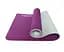 Килимок спортивний Toorx Yoga Professional TPE 183 х 60 х 0,6 см для йоги та фітнесу Burgundi/Perla (MAT-184) - мініатюра 1