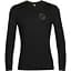 Термокофта Icebreaker 200 Oasis LS Crewe Alps 3D Men Black XL (1052-IB0 A56 KG001 XL) - миниатюра 1