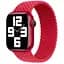 Ремінець CasePro Braided Solo Loop Red Size L для Apple Watch 45mm/44mm/42mm - мініатюра 1