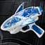 Водяний акумуляторний пістолет Shark Water Gun 185-68 (300ml) with lithium battery Blue - мініатюра 3
