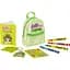 Набор для творчества Crayola Мини-рюкзак зеленый (35054-A) - миниатюра 1