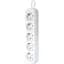 Сетевой удлинитель Defender E530 3.0 m 5 роз white (99230) - миниатюра 2