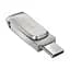 Флеш накопичувач 2 інтерфейси SanDisk Ultra Dual Luxe 512 GB (USB 3.1 + Type-C) - мініатюра 4