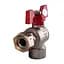 Кран кульовий кутовий з накидною гайкою Solomon 1/2″ ВВ PN40 160401 - мініатюра 2