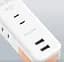 Подовжувач фільтр Aigo Power Strip (3 розетки та 2 USB) 1 m AC0320 - мініатюра 5