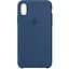 Чохол-накладка Toto Silicone Case Apple iPhone XR Dark Blue - мініатюра 1