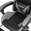 Кресло геймерское Kruger&Matz GX-150 с подставкой для ног Black/Grey - миниатюра 8