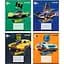 Набір зошитів Kite Hot Wheels 12 аркушів в косу лінію 25 шт. (HW25-235) - мініатюра 1