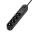 Фильтр сетевой 4 розетки 2 м Black 45 Вт. ColorWay teh0024059 - миниатюра 1