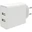 Зарядний пристрій ColorWay USB AUTO ID 4.8A 24W White (CW-CHS016-WT) - мініатюра 3